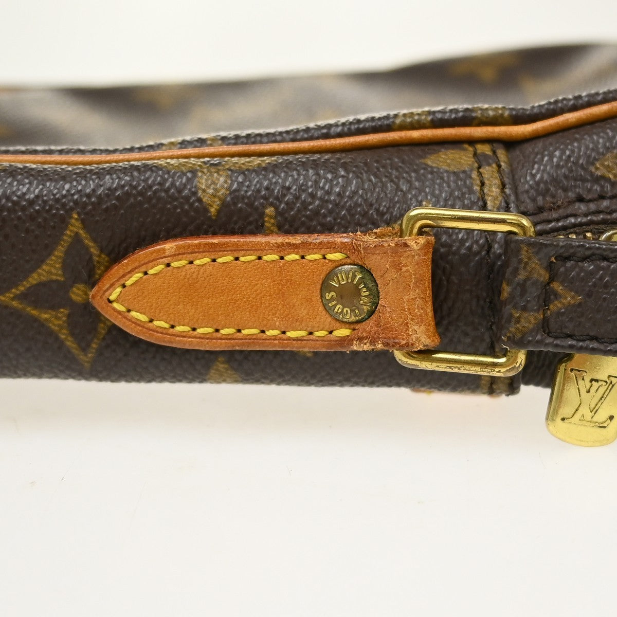 Louis Vuitton Danube Monogram Canvas, Brown, Canvas, Handbag