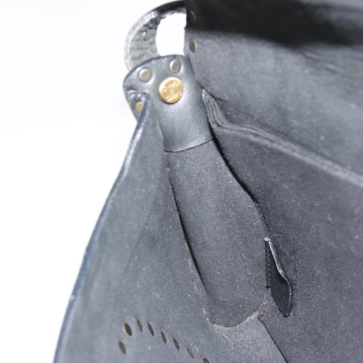 Gucci Shoulder Leather, Black, Leather, Shoulder Bag