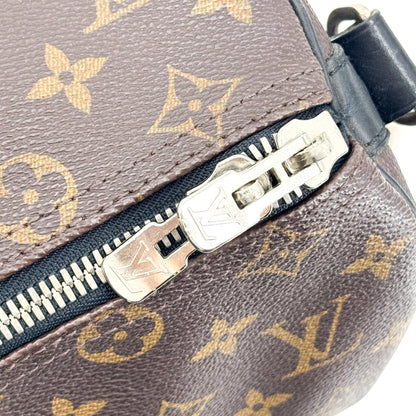 Louis Vuitton Keepall Bandouliere Macassar Monogram Canvas, Brown, Canvas, Travel Bag