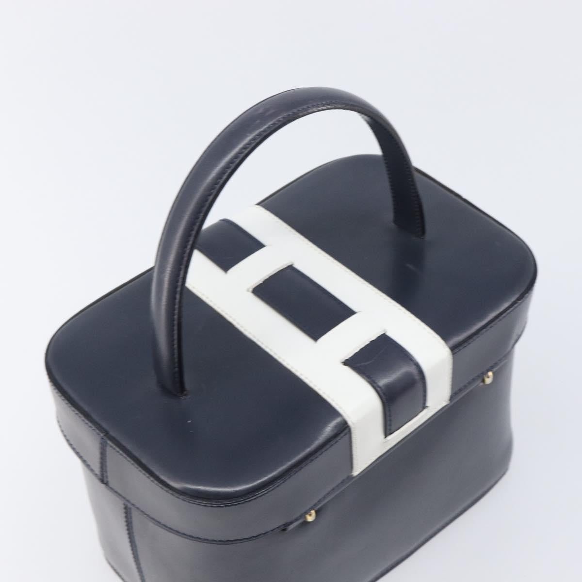 Celine Handbag Leather, Navy, Leather, Handbag