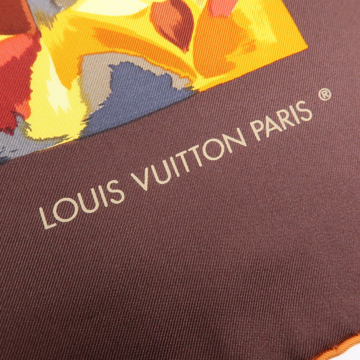 Louis Vuitton Carré Silk, Multicolour, Silk, Scarf