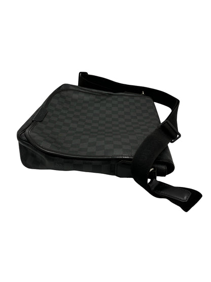 Louis Vuitton Daniel Messenger Damier Graphite, Black, Canvas, Shoulder Bag