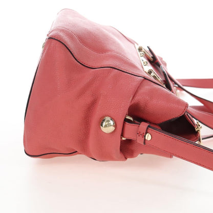 Chloe Bridget Convertible Satchel Leather, Pink, Leather, Handbag