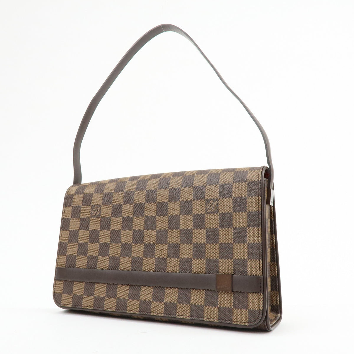 Louis Vuitton Tribeca Damier, Brown, Canvas, Handbag
