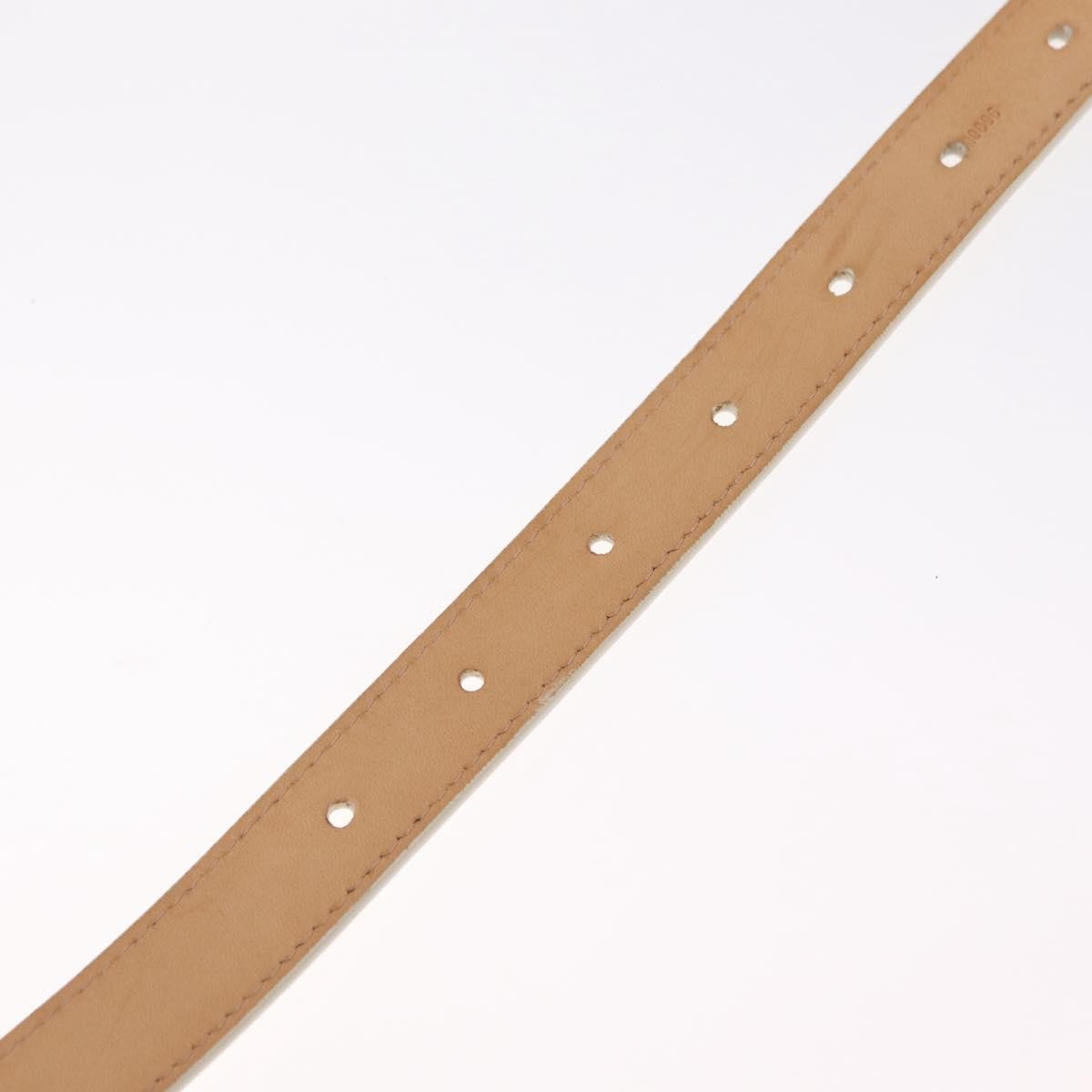 Louis Vuitton Vernis Belt LV Monogram Vernis, Beige, Patent Leather, Belt