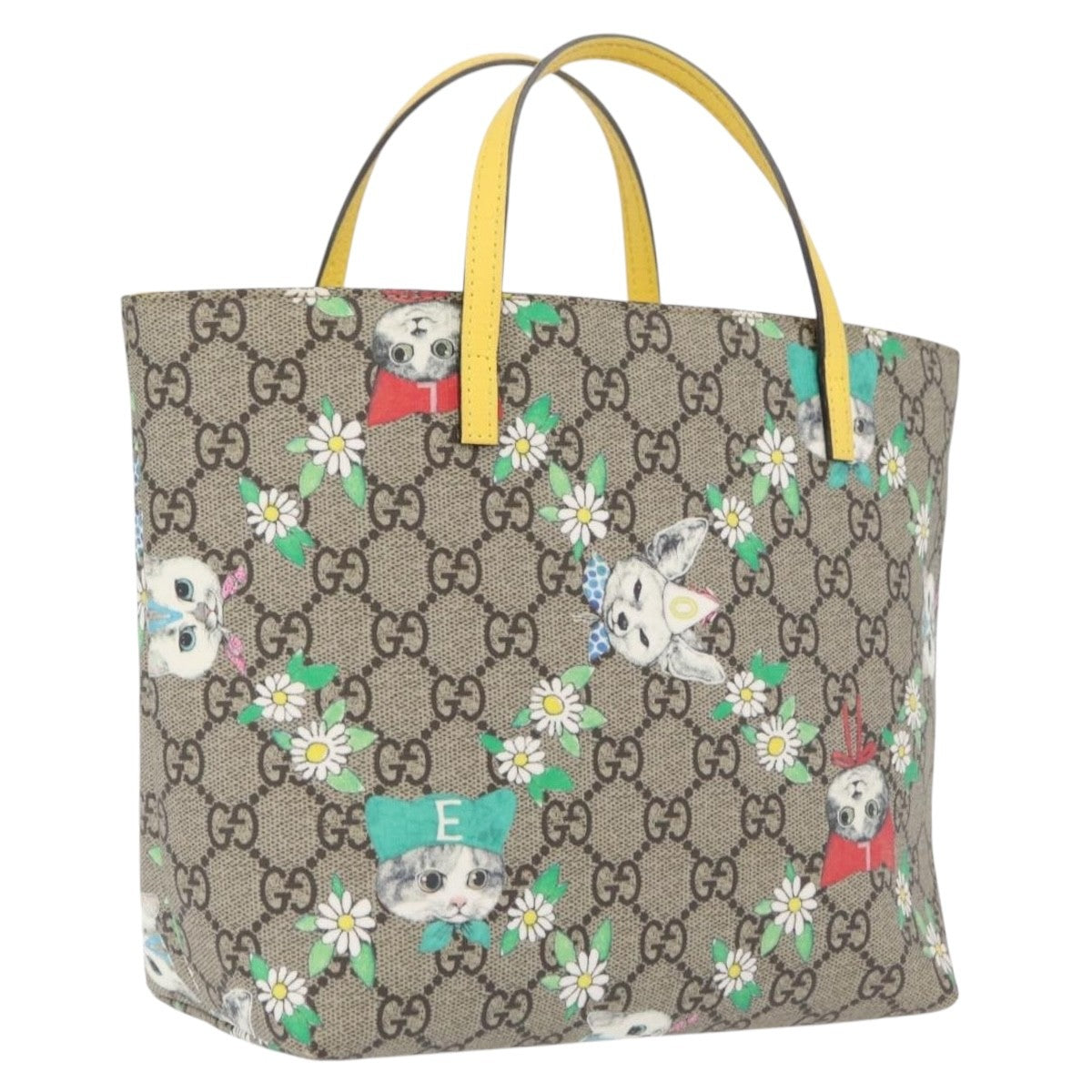 Gucci Children's Printed GG Coated Canvas, Beige, Canvas, Tote Bag