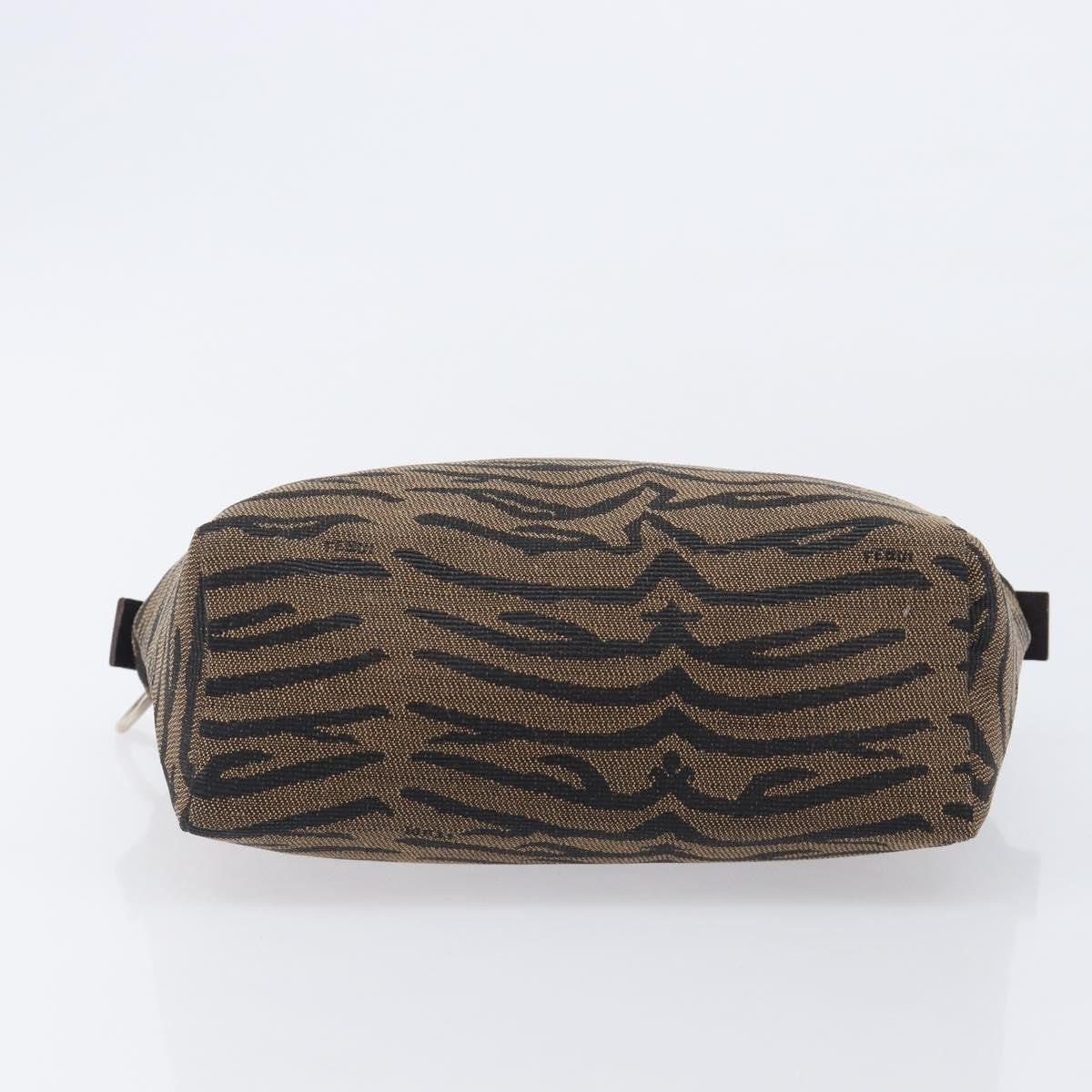 Fendi Handbag canvas, Brown, Canvas, Handbag