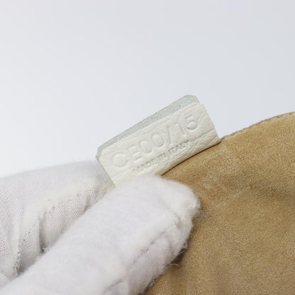 Celine Handbag Leather, White, Leather, Handbag