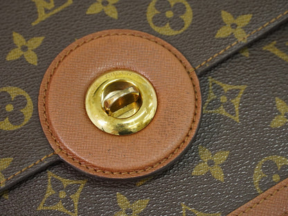 Louis Vuitton Raspail Monogram Canvas, Brown, Canvas, Handbag