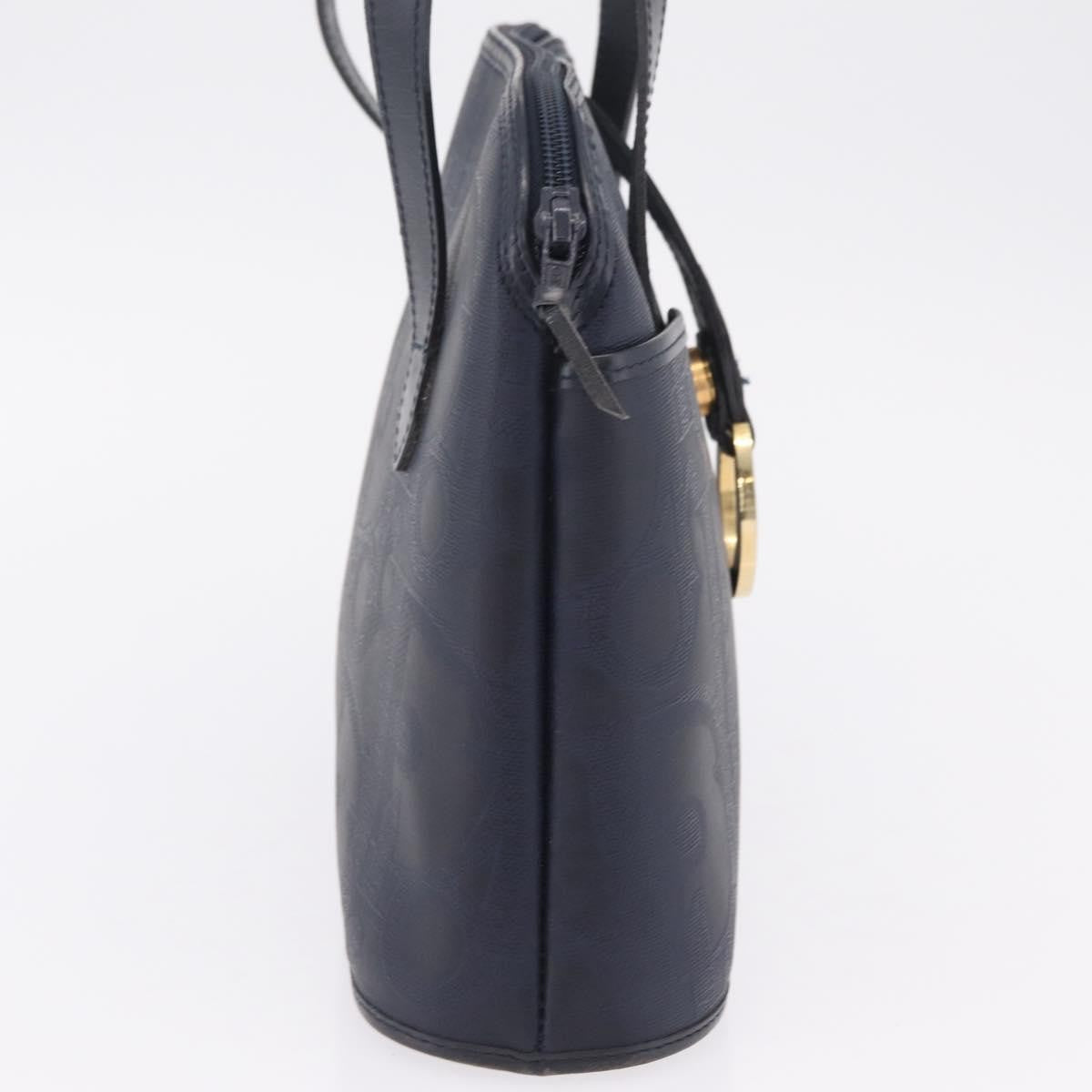 Christian Dior Trotter Canvas, Navy, Canvas, Handbag