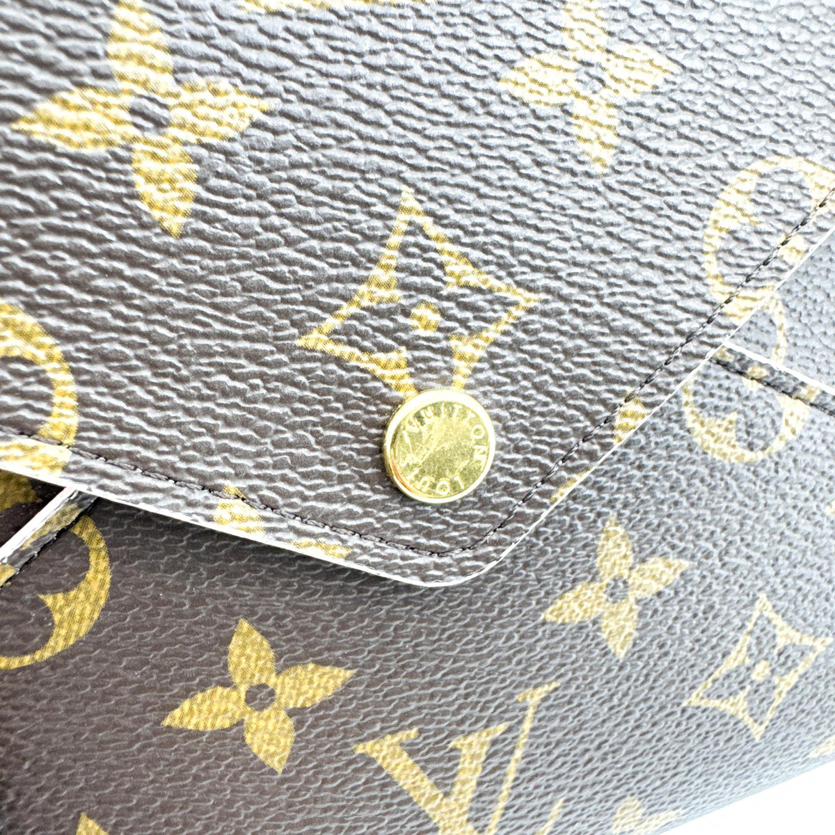 Louis Vuitton Kirigami Pochette Monogram Canvas, Brown, Canvas, Clutch
