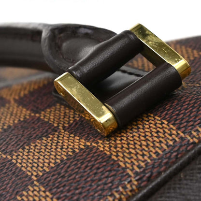 Louis Vuitton Brera Damier, Brown, Canvas, Handbag