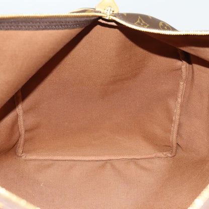 Louis Vuitton Keepall Bag Monogram Canvas, BROWN, CANVAS, Travel bag