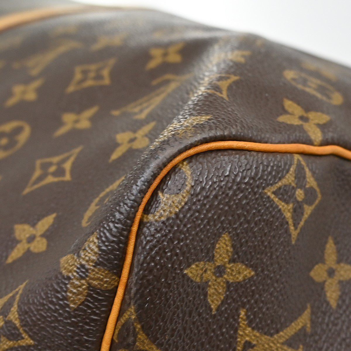 Louis Vuitton Keepall Monogram Canvas, Brown, Canvas, Travel Bag