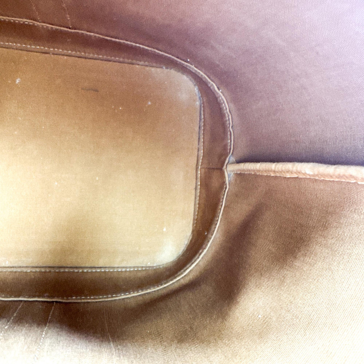 Celine Bucket Triomphe Coated Canvas, Brown, Canvas, Shoulder Bag