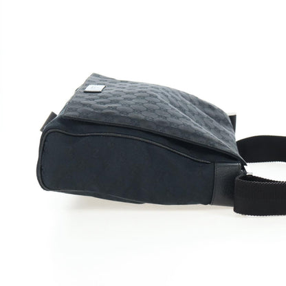 Gucci Shoulder Canvas, Black, Canvas, Shoulder Bag