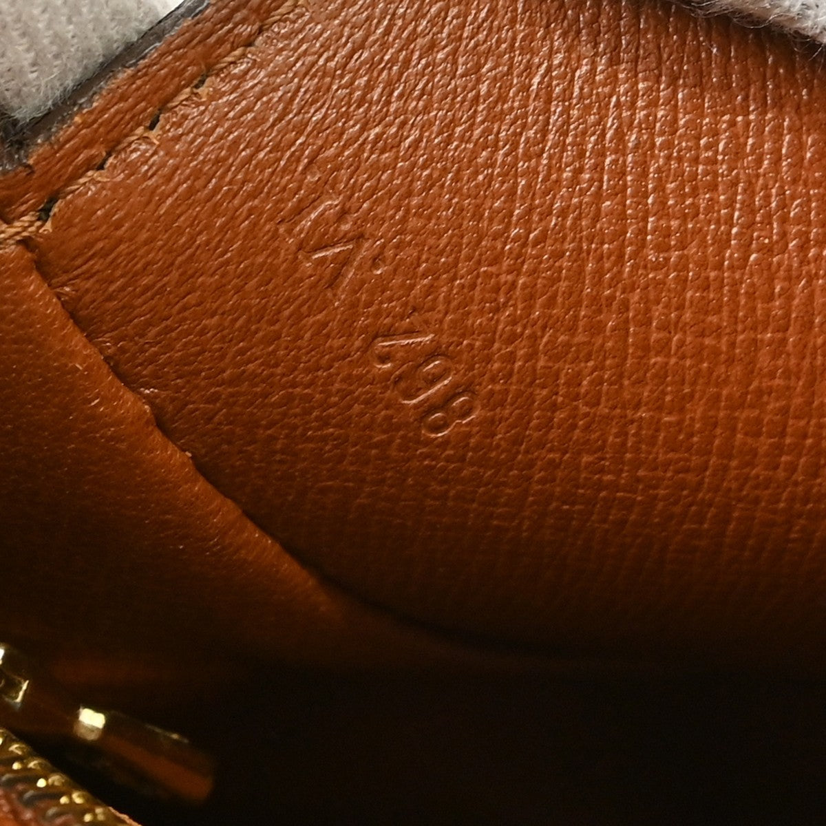 Louis Vuitton Saint Cloud Monogram Canvas, Brown, Canvas, Handbag