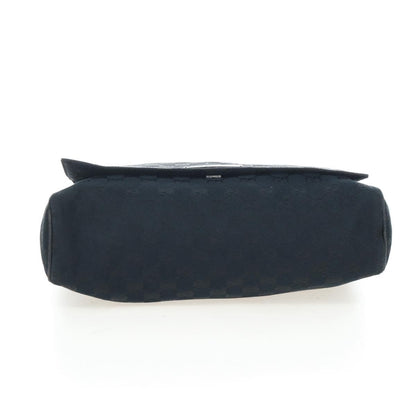 Gucci Shoulder Canvas, Black, Canvas, Shoulder Bag