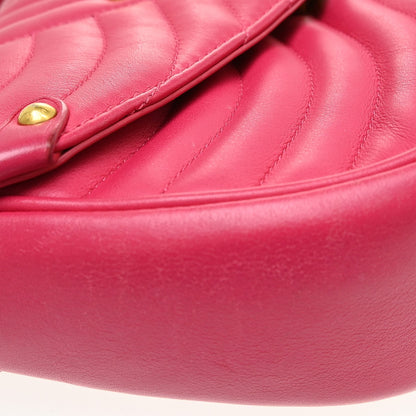 Louis Vuitton New Wave Chain Quilted Leather, Pink, Leather, Handbag