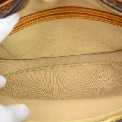 Louis Vuitton Reporter Monogram, Brown, Canvas, Shoulder Bag