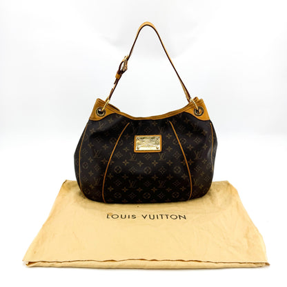 Louis Vuitton Galliera Monogram Canvas, Brown, Canvas, Handbag