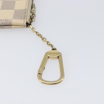 Louis Vuitton Pochette clés NM Damier Canvas, Beige, Canvas, Wallet