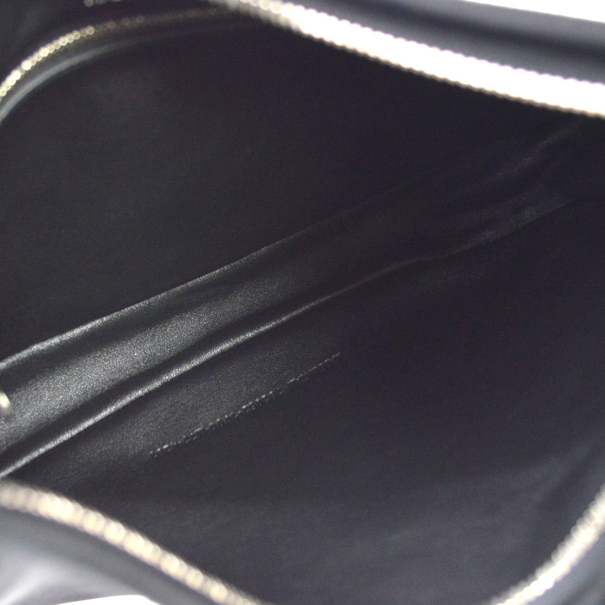 Balenciaga Leopolda Satin, Black, Satin, Shoulder Bag