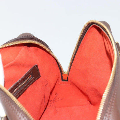 Louis Vuitton Triana Damier, Brown, Canvas, Handbag