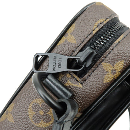Louis Vuitton Christopher Wearable Macassar Monogram Canvas, Brown, Canvas, Crossbody Bag