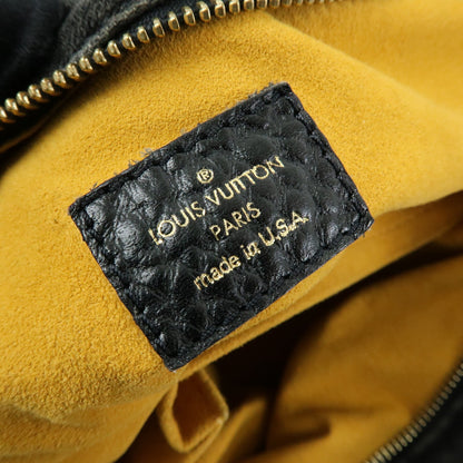 Louis Vuitton Neo Cabby Monogram Denim, Black, Denim, Handbag