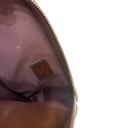 Louis Vuitton Geronimos Damier, Brown, Leather, Clutch