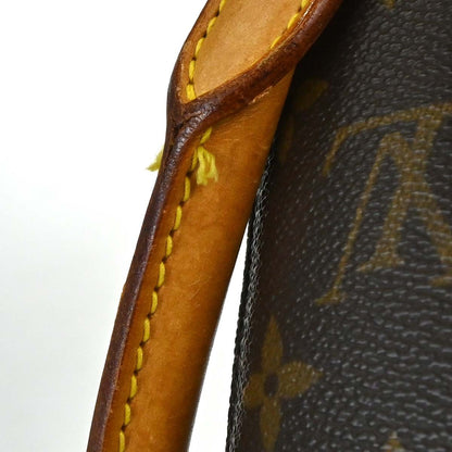 Louis Vuitton Looping Monogram Canvas, Brown, Canvas, Handbag