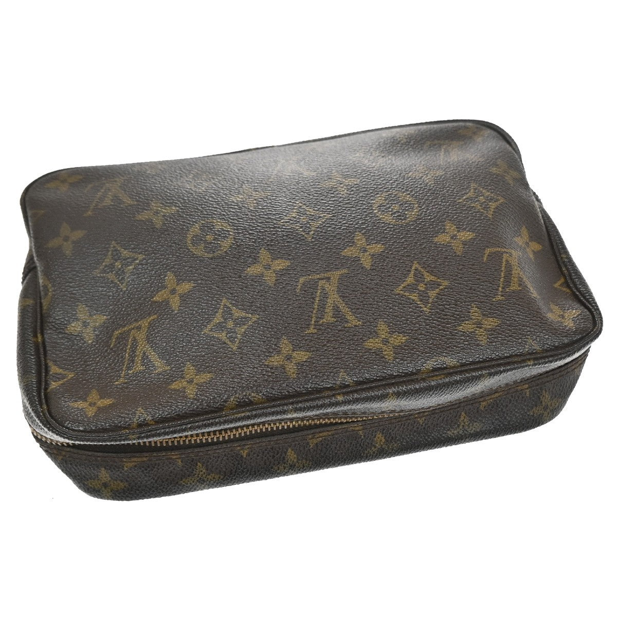Louis Vuitton Trousse Toiletry Monogram Canvas, Brown, Canvas, Toiletry Case