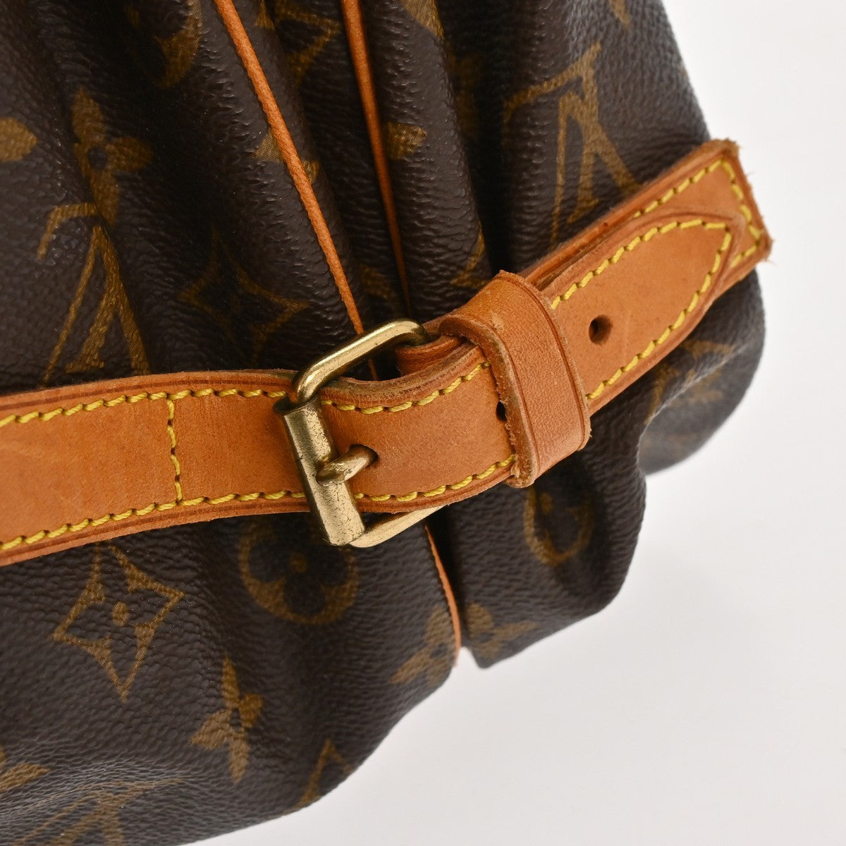 Louis Vuitton Saumur Monogram, Brown, Canvas, Shoulder Bag
