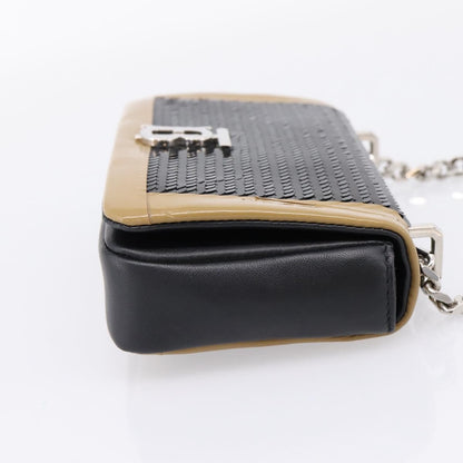 Burberry Lola Quilted Lambskin, Black, Leather, Shoulder Bag