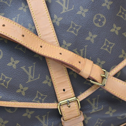 Louis Vuitton Saumur Monogram Canvas, Brown, Canvas, Shoulder Bag