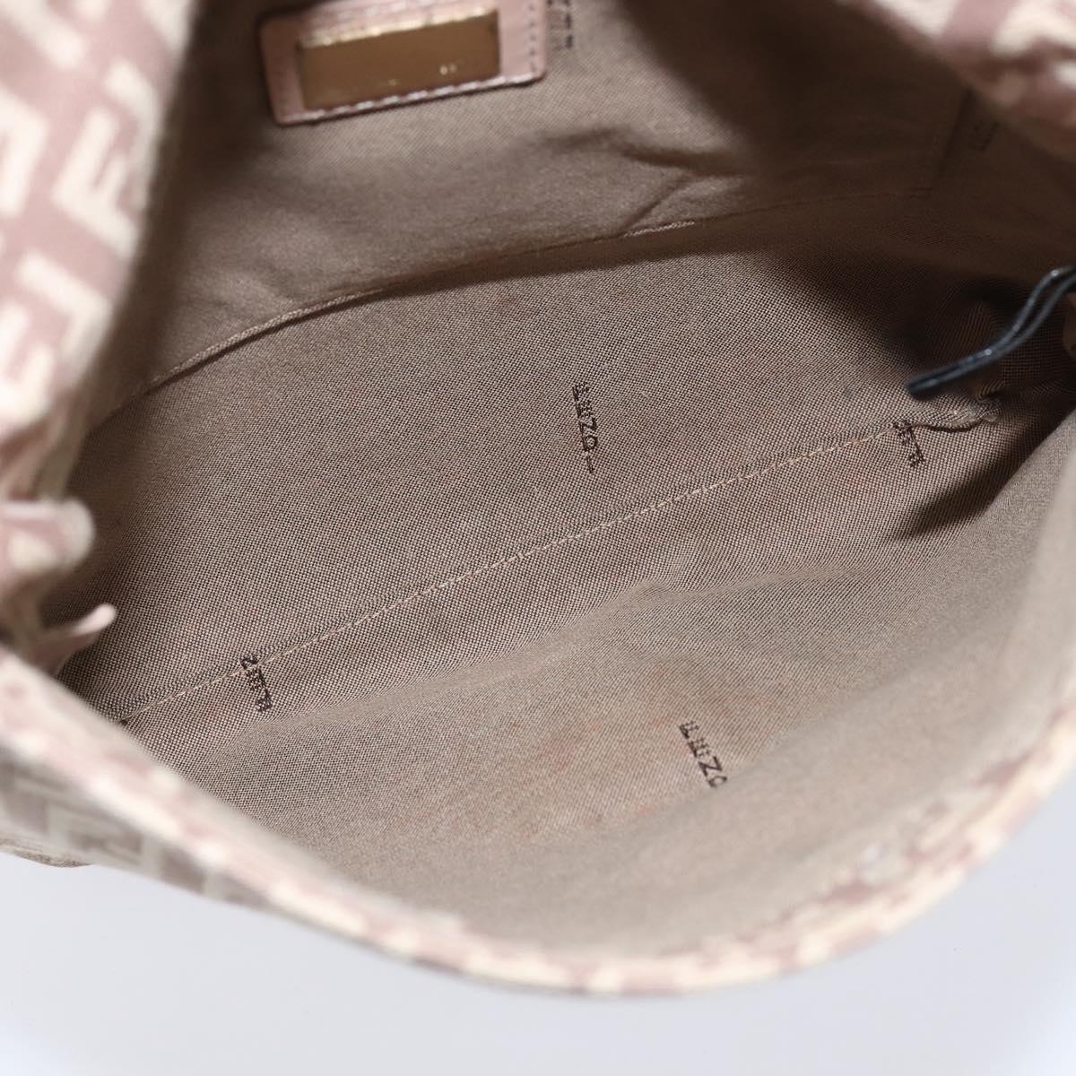 Fendi Mama Messenger Bag Zucca Canvas, BEIGE, CANVAS, Crossbody bag