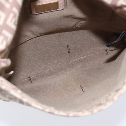 Fendi Mama Messenger Bag Zucca Canvas, BEIGE, CANVAS, Crossbody bag