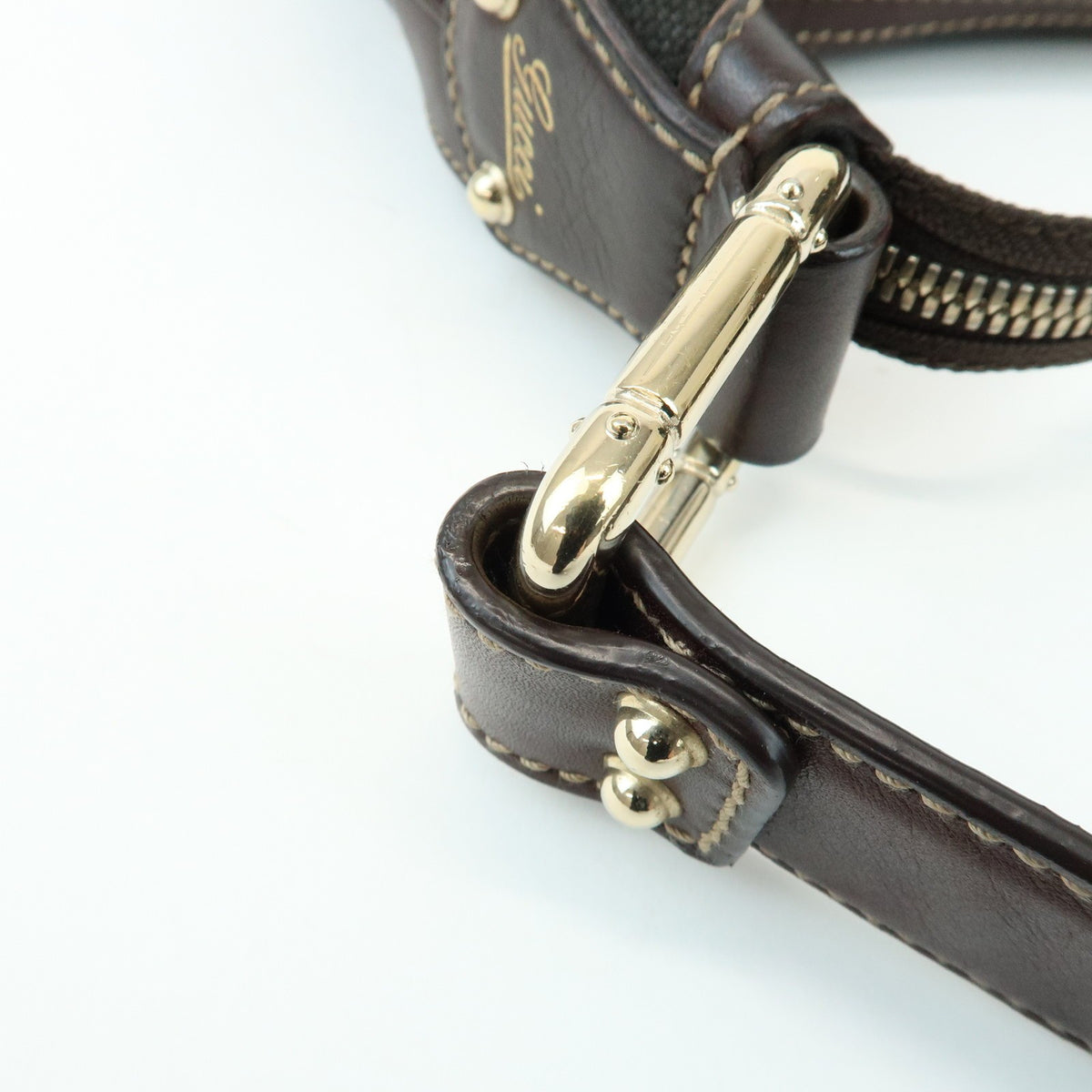Gucci Horsebit GG Canvas and Leather, Brown, Canvas, Tote Bag