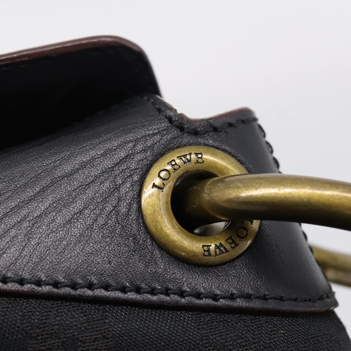 Loewe Vintage Leather, Black, Leather, Shoulder Bag