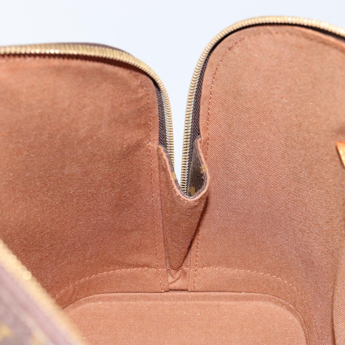 Louis Vuitton Alma Handbag Monogram Canvas, BROWN, CANVAS, Handbag