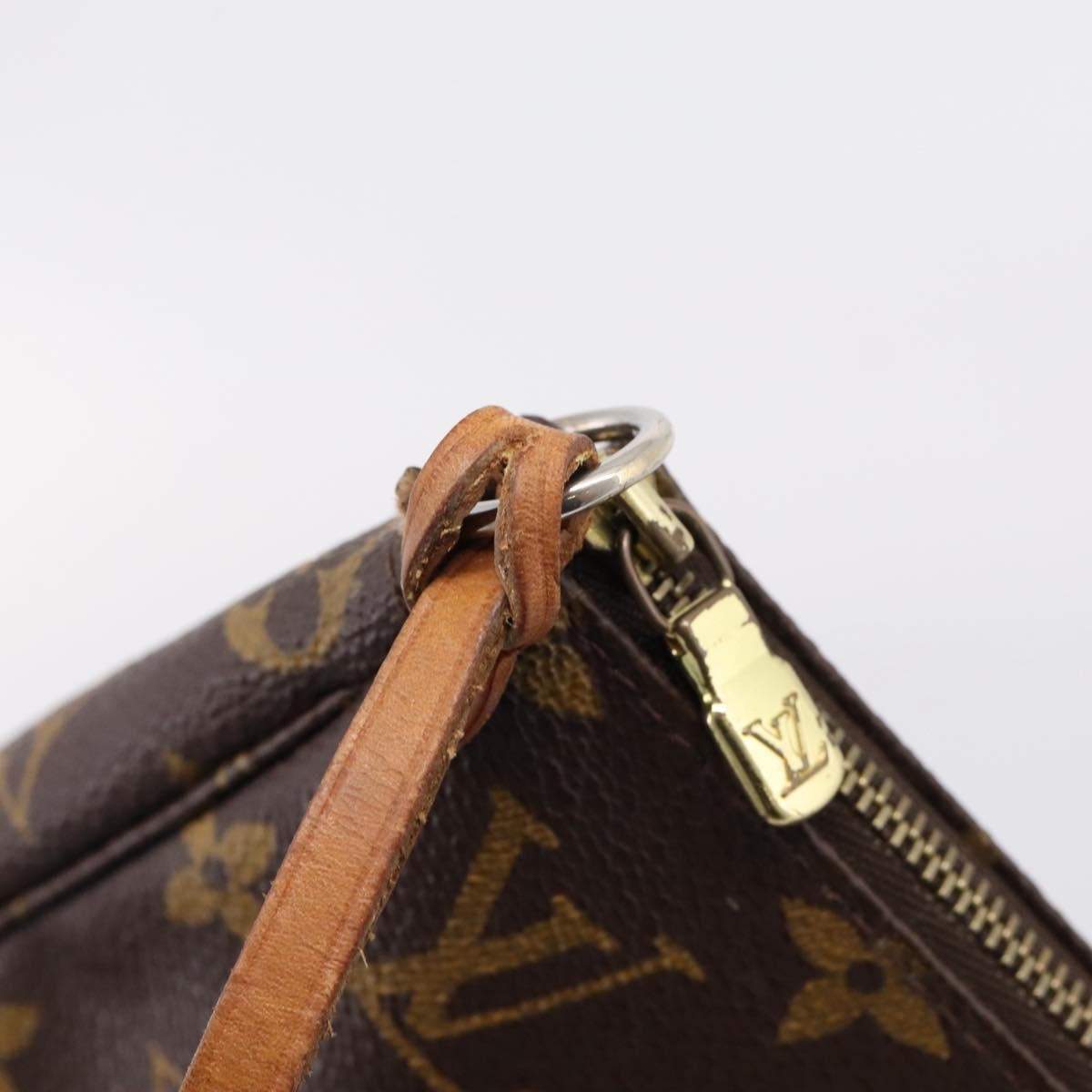 Louis Vuitton Pochette Accessoires NM Monogram Canvas, Brown, Canvas, Clutch