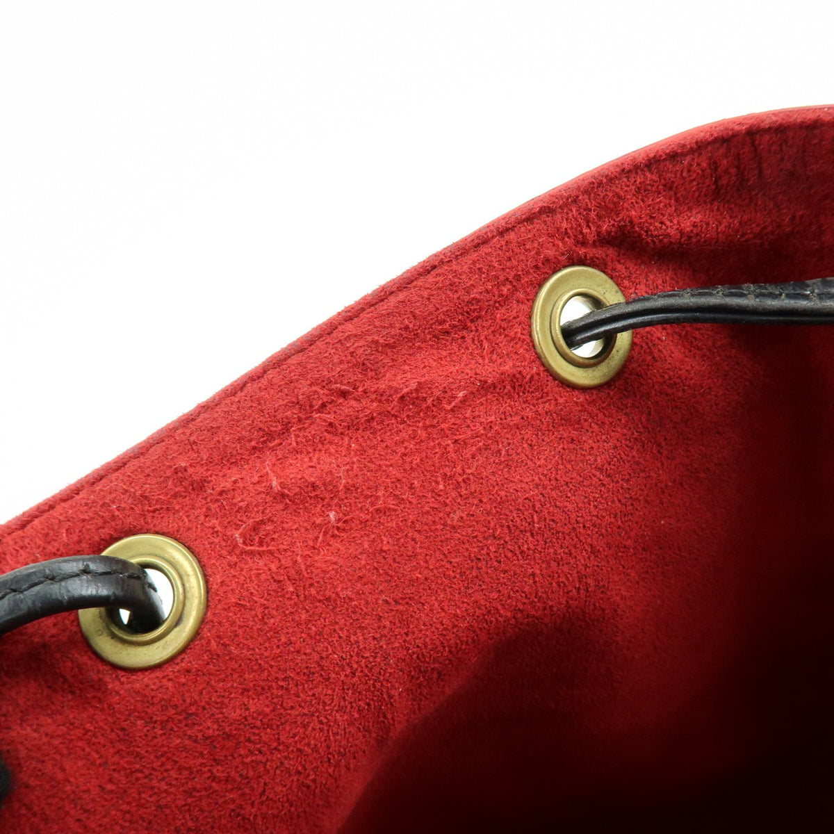 Louis Vuitton Bicolor Petit Noe Epi Leather, Red, Leather, Handbag