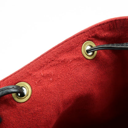 Louis Vuitton Bicolor Petit Noe Epi Leather, Red, Leather, Handbag