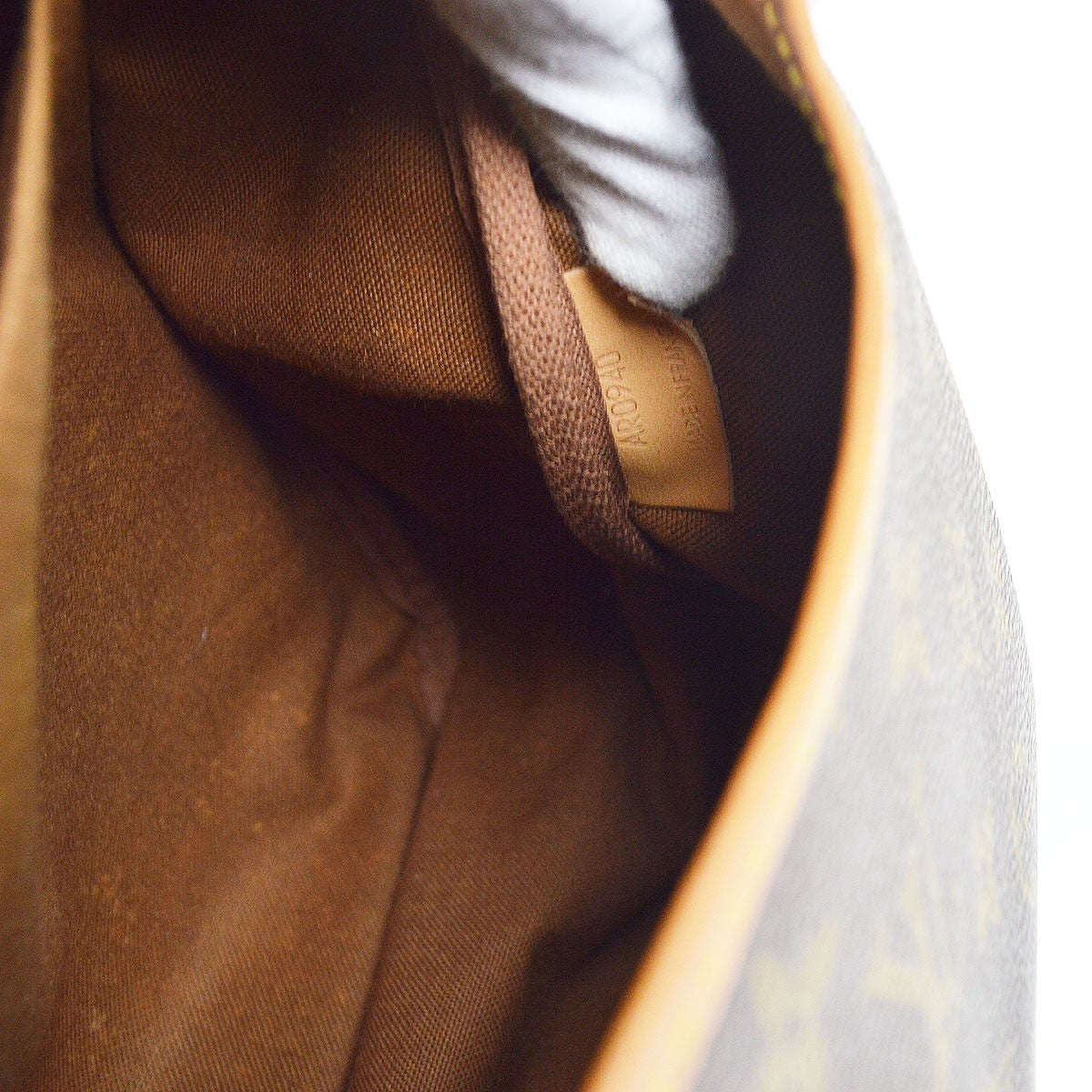 Louis Vuitton Saumur Monogram Canvas, Brown, Canvas, Shoulder Bag