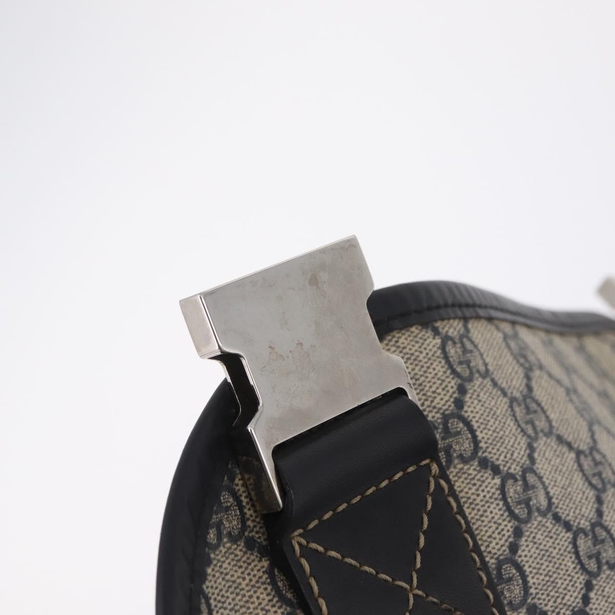 Gucci GG Messenger GG Coated Canvas, Navy, PVC, Shoulder Bag