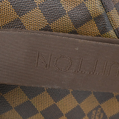 Louis Vuitton Naviglio Damier, Brown, Canvas, Shoulder Bag