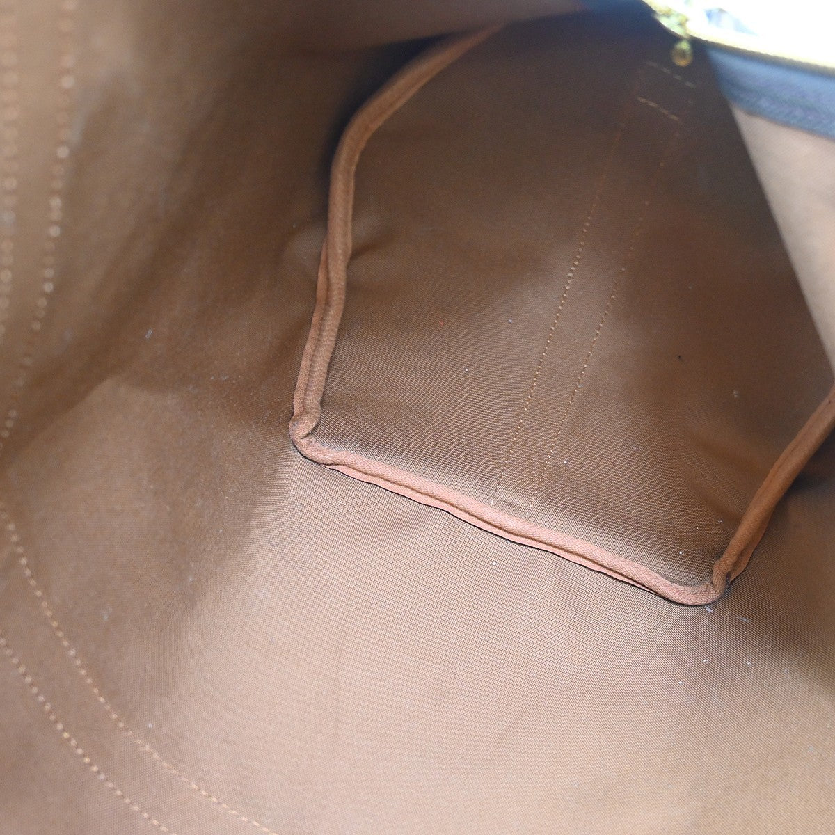 Louis Vuitton Keepall Monogram, Brown, Canvas, Travel Bag