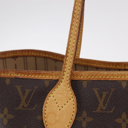 Louis Vuitton Neverfull Monogram Canvas, Brown, Canvas, Tote Bag