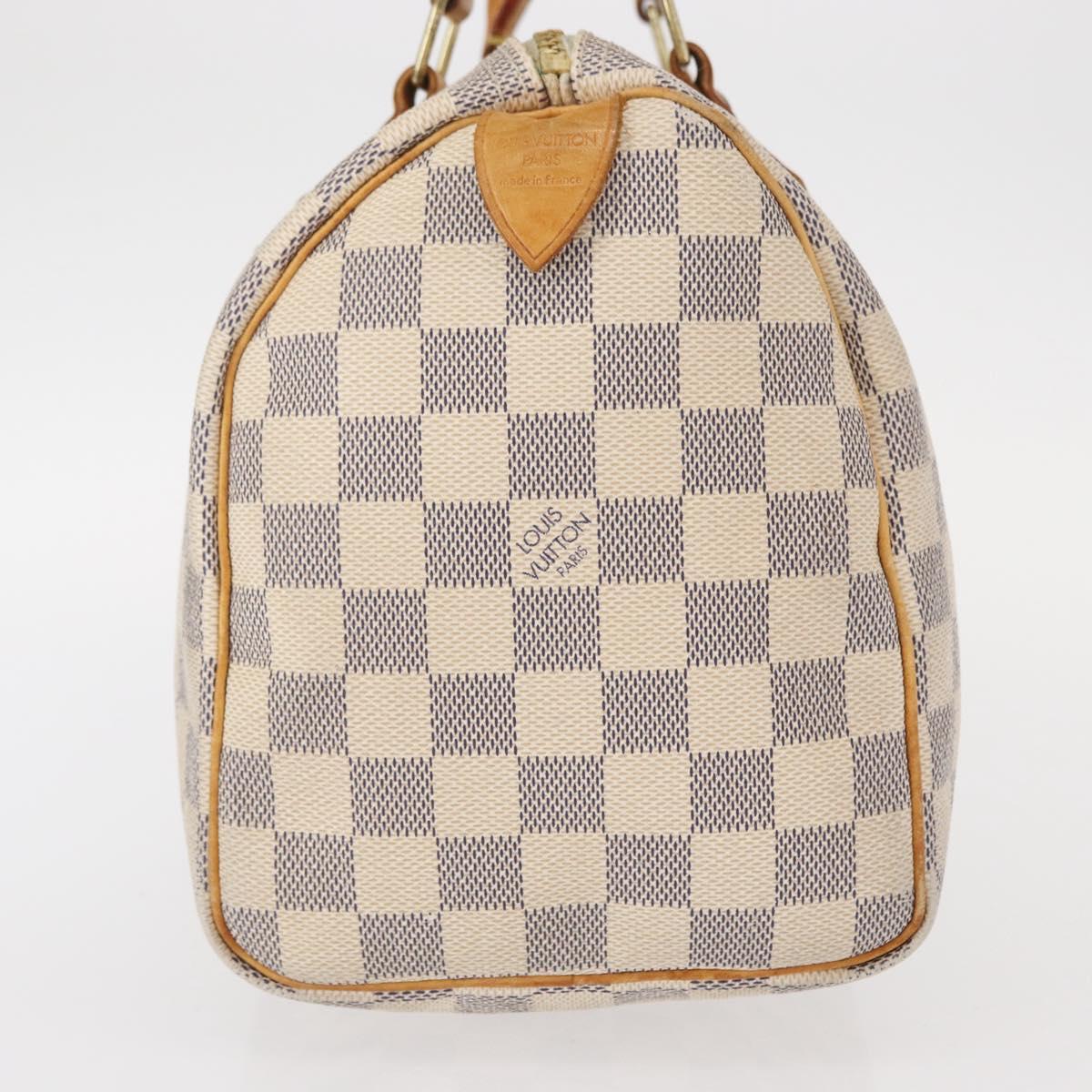 Louis Vuitton Speedy Mini HL Handbag Damier, BEIGE, CANVAS, Handbag